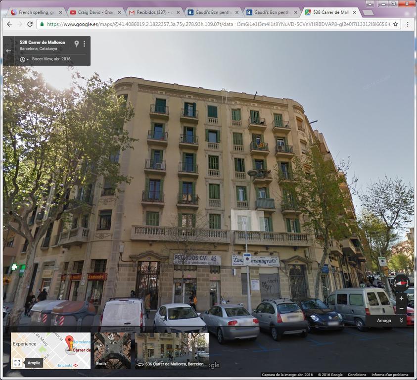 Gaudi'S Bcn Penthouse Apartment Barcelona Bagian luar foto